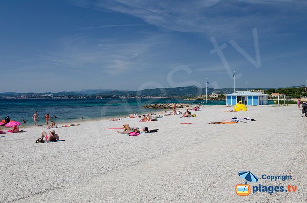 Foto della spiaggia delle Charmettes a Six Fours les Plages - Francia