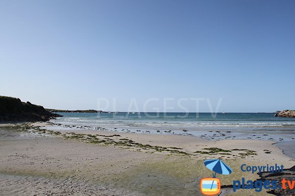 Photo de la plage du Chateau de Landunvez