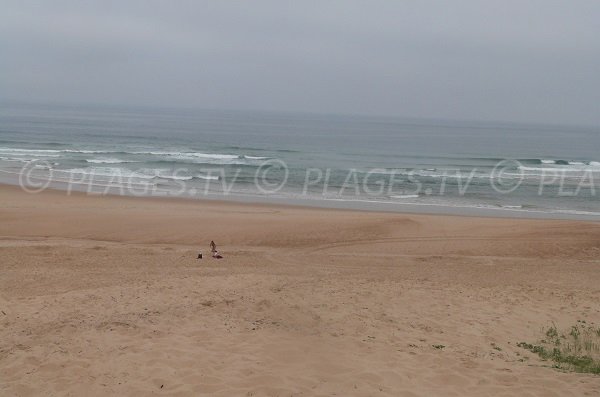 Photo de la plage des Chênes Lièges à Moliets et Maa