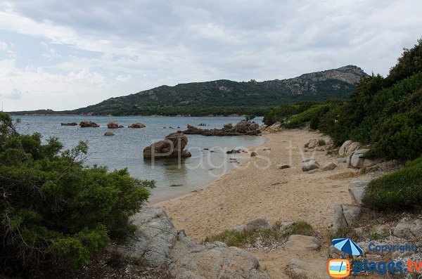 Crique dans l'anse de Chevanu