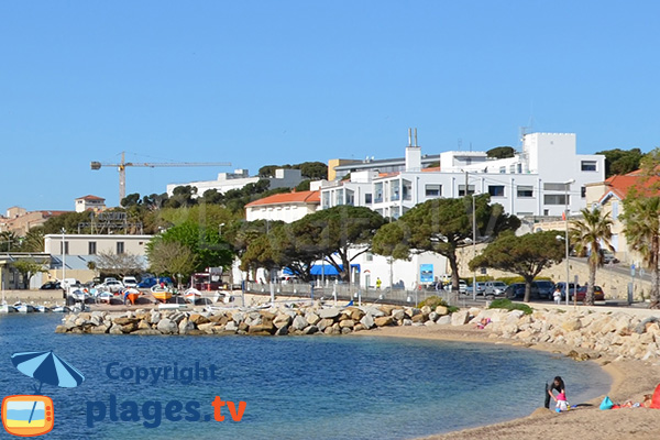 Nouvelle plage des chiens à La Ciotat