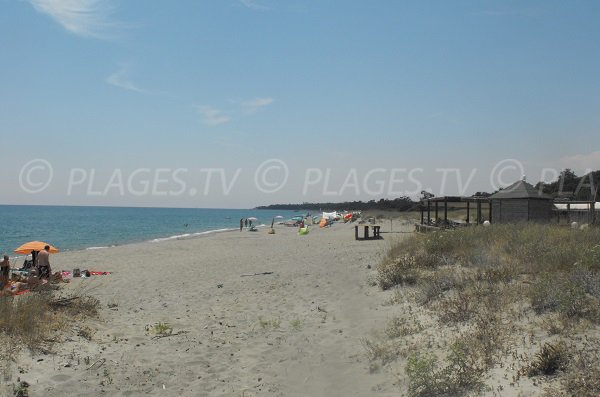 Chiosura beach in Linguizzetta - Corsica