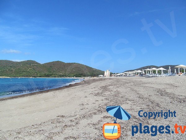 Private beach in Cargèse - Chiuni beach