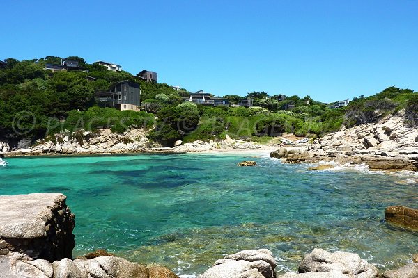 Photo de la plage de Ciappili à Bonifacio