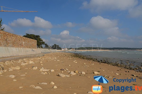 Beach at the Clémenceau house - St Vincent sur Jard