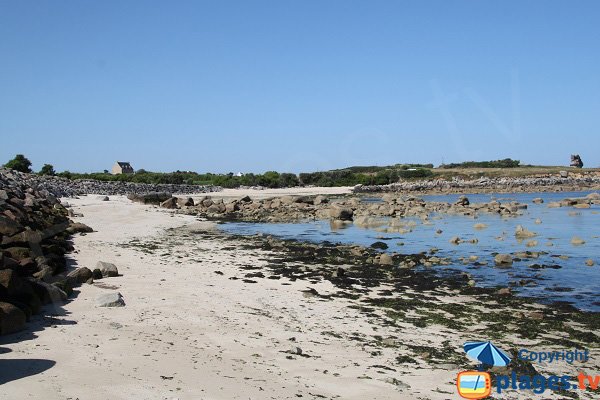 Photo de la plage de la Click à Plouescat