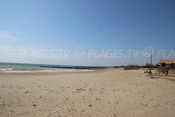 Spiaggia del Clot a Vias-Plage - Francia