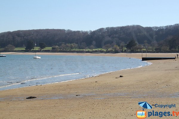 Photo de la plage du Clouet à Carantec