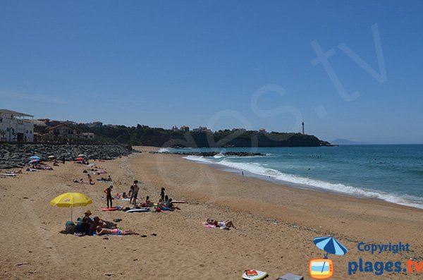 Photo de la plage du Club dans le centre d'Anglet