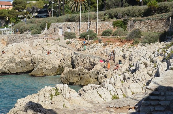 Strand von Coco Beach in Nizza