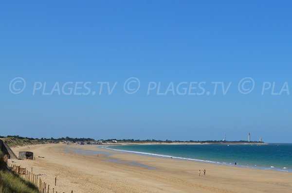 Plage de la Conche sur l'Ile de Ré