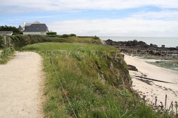 Sentiero doganale e spiaggia di Pouliguen