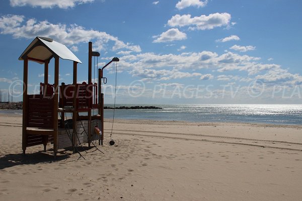 Plage des Coquilles de Palavas les Flots