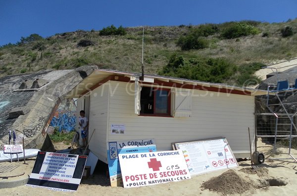 Poste de secours de la plage de la Dune du Pilat