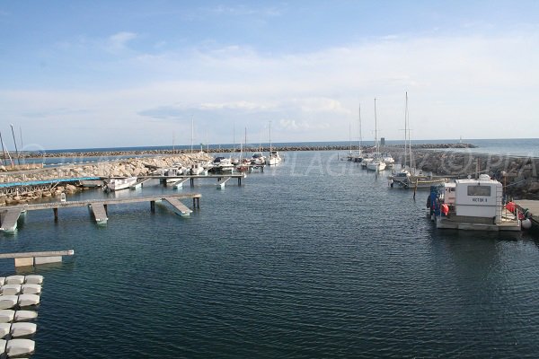 Port of Quilles in Sète