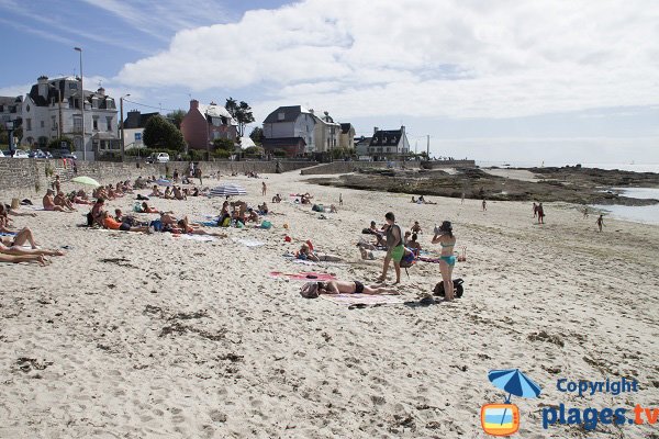 Plage de Cornouaille à Concarneau