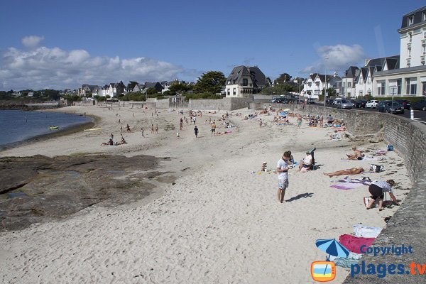 Photo de la plage de Cornouaille à Concarneau - Bretagne