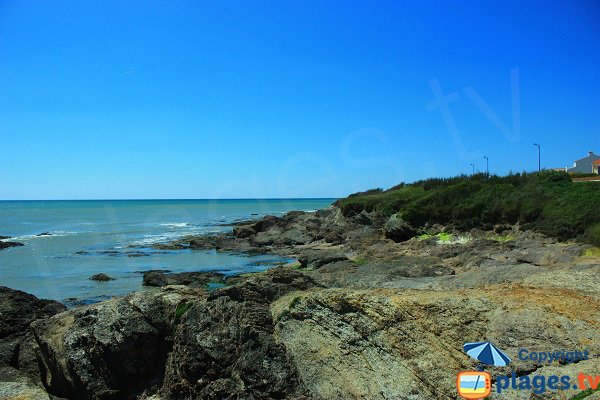 Littoral au nord de la crique de la Corque