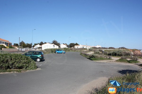 Parking of Corque beach - Brétignolles-sur-Mer 