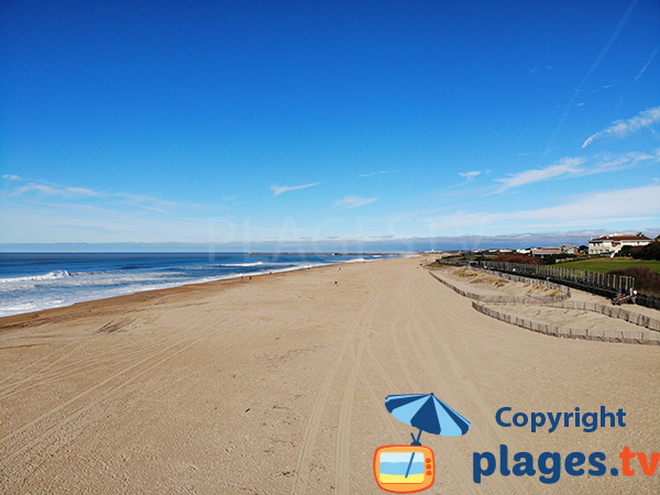 Grande plage à Anglet - Les Corsaires