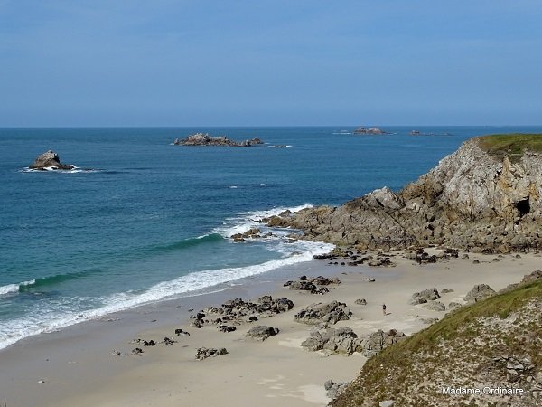 écueils à proximité de la plage de Corsen - Finistère