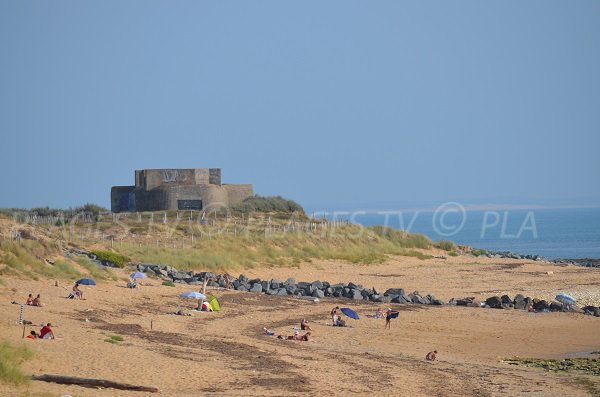 Baignade au nord de la Cotinière à Oléron