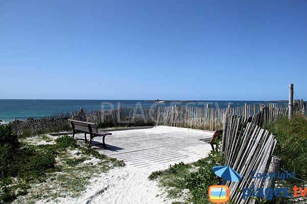 Plages de Coulouarn et Danvad à Saint Pabu