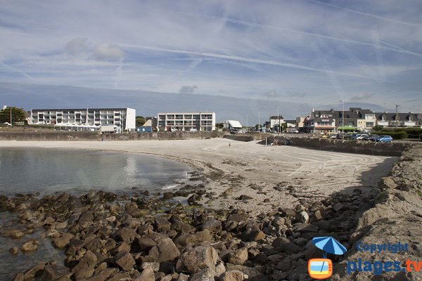 Photo de la plage de Courégant à Ploemeur