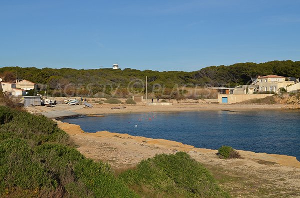Spiaggia della Couronne Vieille a Martigues