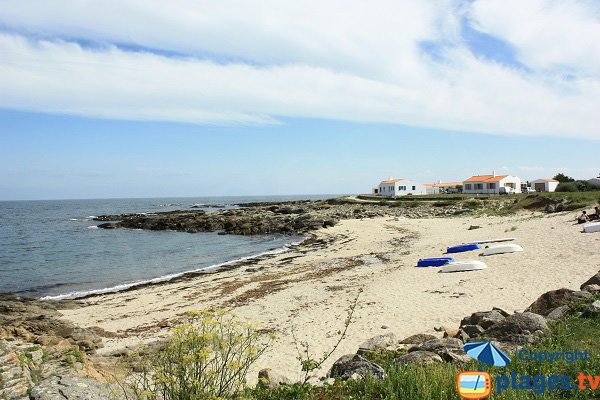 Photo of Cours Moulin Beach in Ile d'Yeu in France