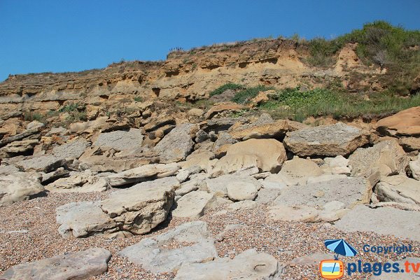 Falaises au niveau du Cran au Poulet