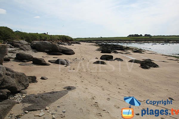 Plage du Crapaud à Lanildut