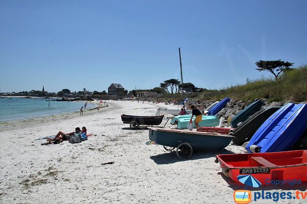 Plage des Crapauds à Brignogan-Plage