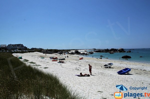 Schöner Strand in Kerlouan - Crémiou