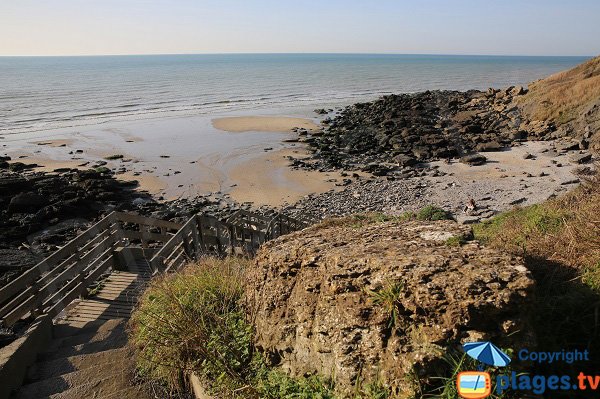 La Crevasse a Equihen - Francia