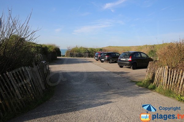 Parking of Crevasse creek - Equihen