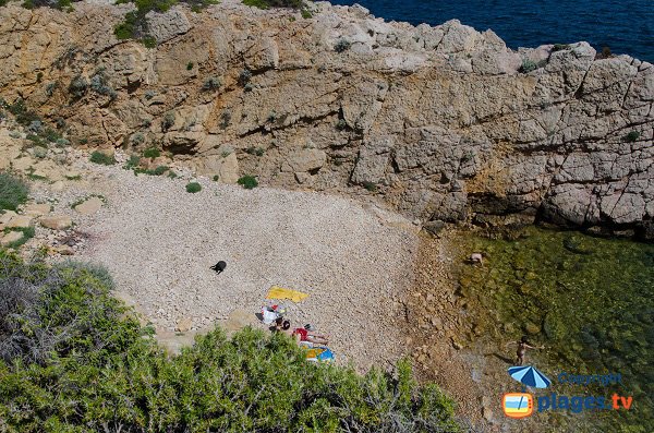 Photo of Cride cove in Sanary sur Mer (Var)