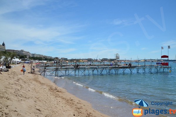 Plages privées sur la Croisette