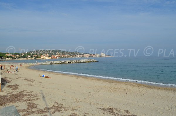 Strand La Croisette in Sainte Maxime