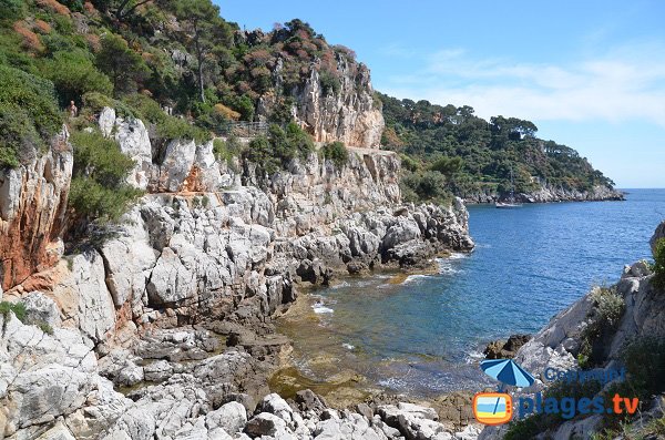 Vue vers le sud de la pointe de la Cuisse