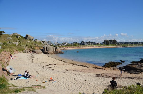 Photo of Cures beach in Trégastel