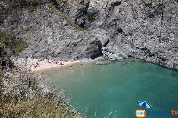 Curés beach in Belle-Ile-en-Mer - Bangor