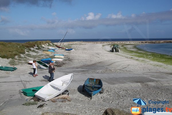 Photo de la plage de Curnic à Guisseny - Bretagne