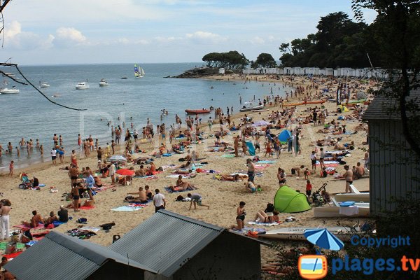  Beach and bathing huts - Les Dames - Noirmoutier