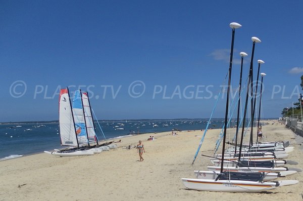 Plage proche d'Arcachon à Pylat sur Mer