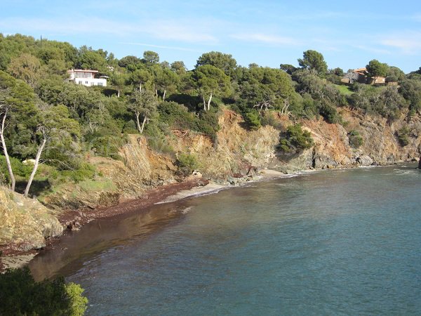 Darboussières beach in Hyères