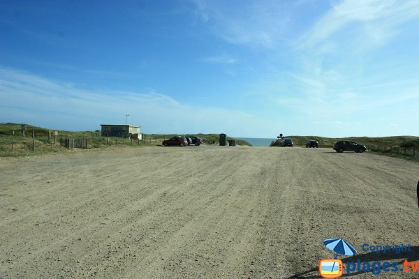 Grande parcheggio gratuito della spiaggia della Davière - St Jean de Monts