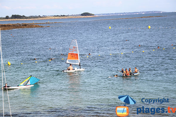 Leçon de voile des Juniors