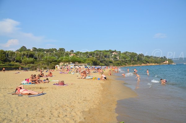 Foto della spiaggia del Débarquement - La Croix Valmer - Francia