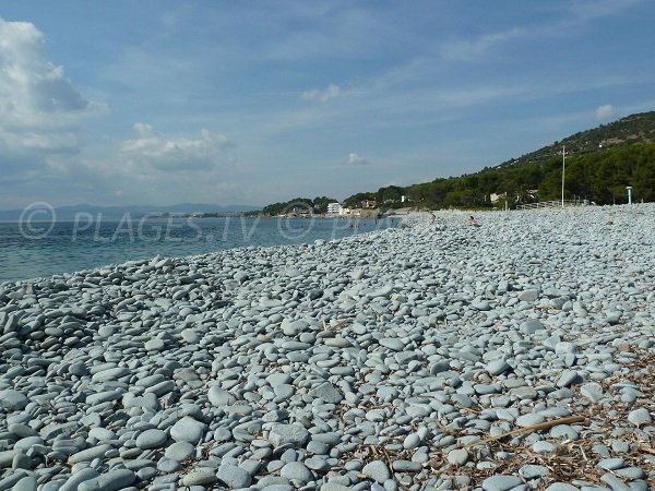 Landungsstrand von Saint Raphaël in Var